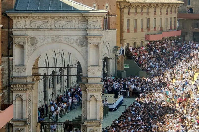 Palio di Siena del 16 agosto 2024, Assegnazione