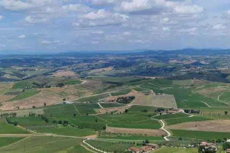 Premio “Città di Montalcino per la storia della civiltà contadina” Panorama da Montalcino