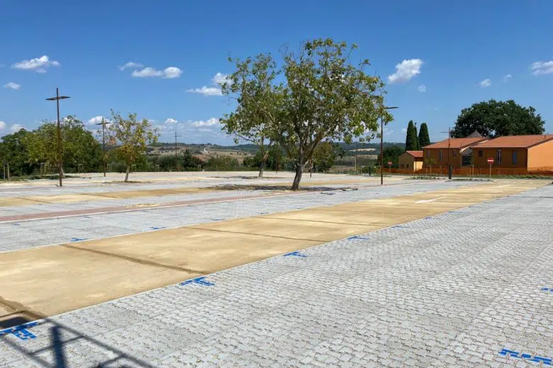 Nuovo parcheggio a Pienza: oltre 200 i posti disponibili Parcheggio in via degli Archi a PIenza
