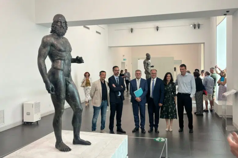 Mostra Reggio Calabria, bronzi San Casciano dei Bagni, bronzi di Riace