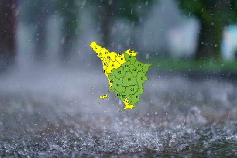 Allerta meteo in Toscana per temporali forti, rischio idrogeologico, vento e mareggiate Allerta meteo in Toscana