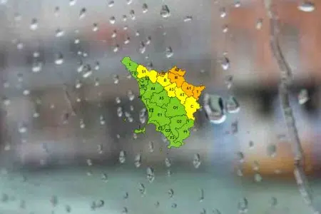 Rischio idrogeologico in Toscana, allerta arancione sull’Appennino Allerta meteo codice arancione in Toscana