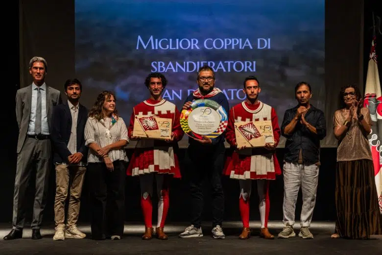 Bravìo della Botti 2024, miglior coppia sbandieratori