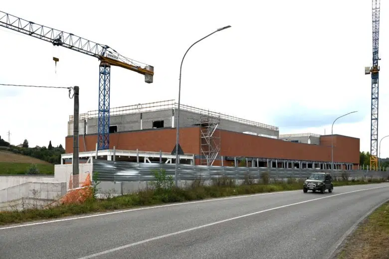 Cantiere Esselunga a Siena