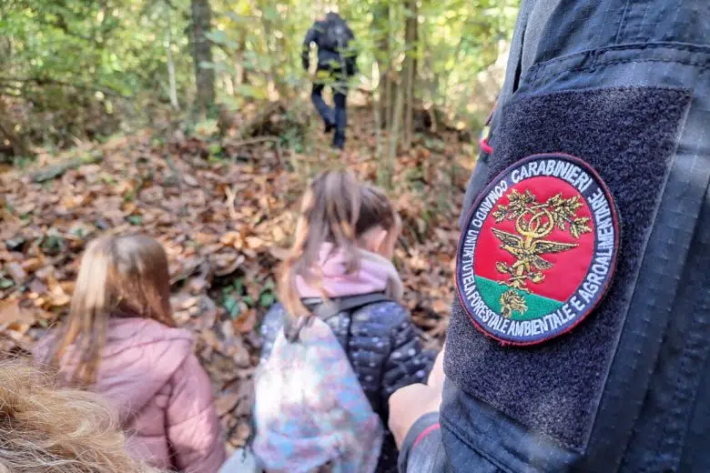 Urban Nature, Carabinieri Reparto Biodiversità con bambini