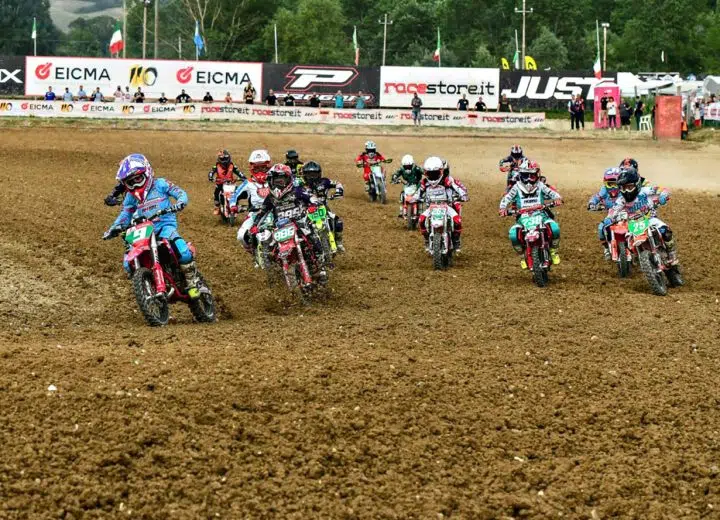 Gran finale del campionato Toscano e Umbro motocross a Chiusdino Chiusdino motocross park, partenza Junior