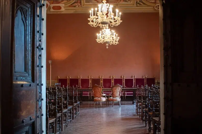 Museo Civico, nuovo disciplinare per la celebrazione di matrimoni civili Sala Concistoro, Museo Civico di Siena