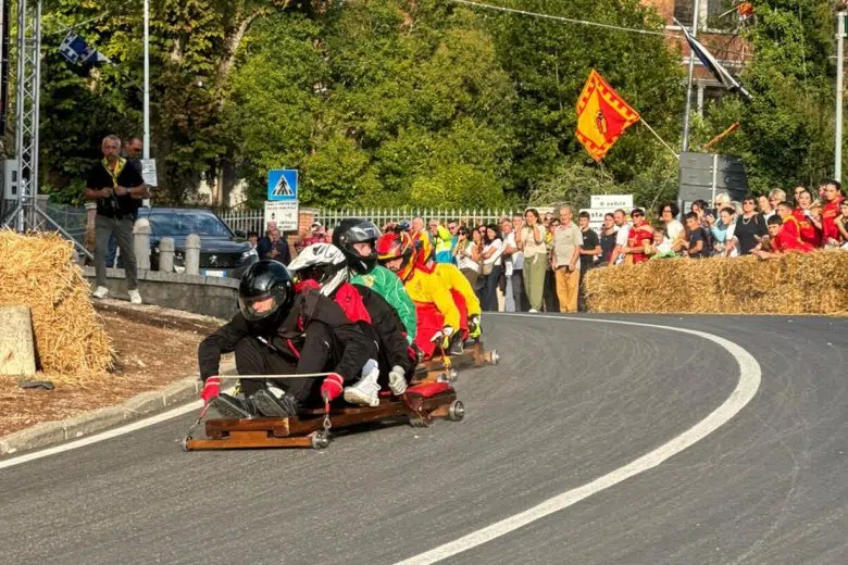 Palio dei Carretti di Valiano, gara