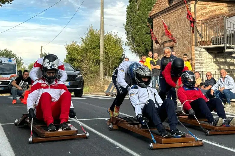Palio dei Carretti di Valiano, partenza