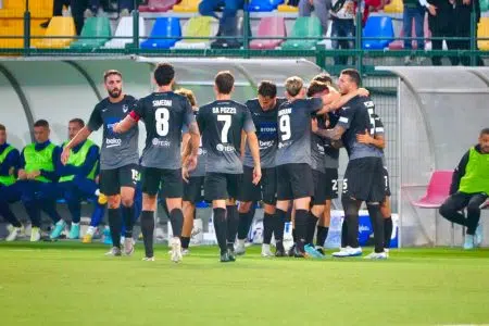 Serie C, la Pianese pareggia contro la capolista Virtus Entella Pianese-Virtus Entella