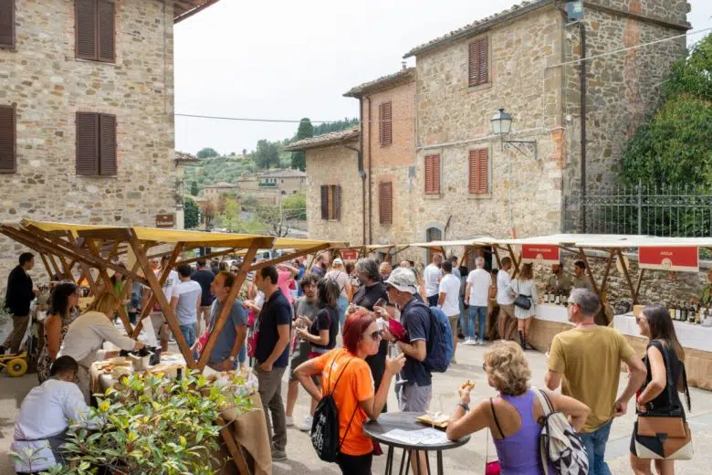 Sorsi di Vagliagli, piazza