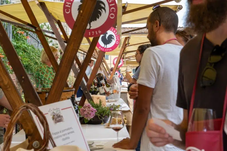 Sorsi di Vagliagli, stand