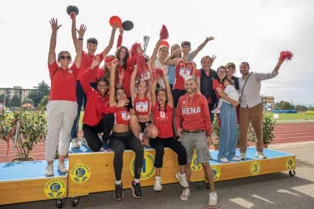 Uisp Atletica Siena, storica promozione in Serie A Bronzo Uisp Atletica Siena, finale Campionati italiani di Società