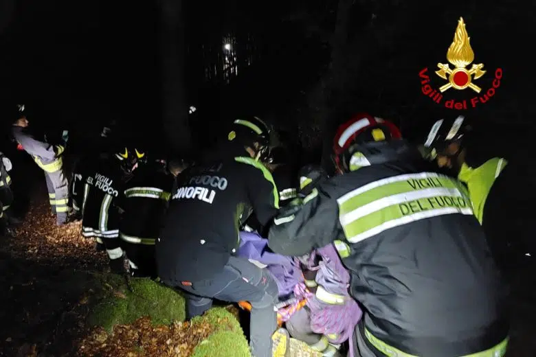 Vigili del Fuoco, intervento notturno ad Abbadia San Salvatore