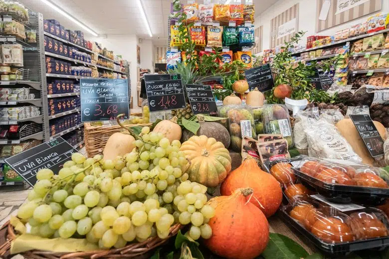 Carrefour Abbadia Montepulciano, ortofrutta
