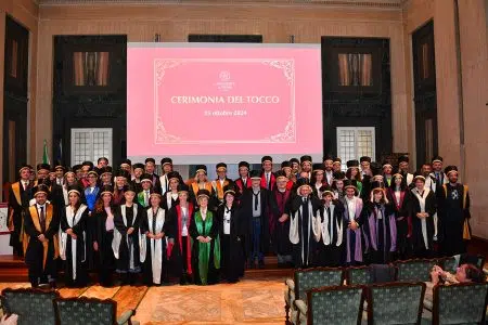 “Cerimonia del tòcco”, l’Università di Siena accoglie i nuovi docenti Cerimonia del tòcco, Università di Siena 2024