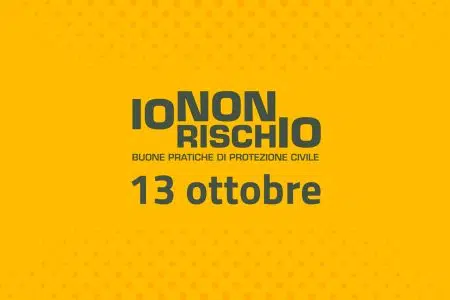 “Io non rischio” a Siena, il 13 ottobre Comune e volontari in piazza "Io non rischio", protezione civile, locandina
