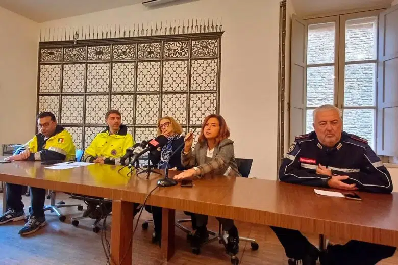 Maltempo, Comune di Siena, conferenza stampa