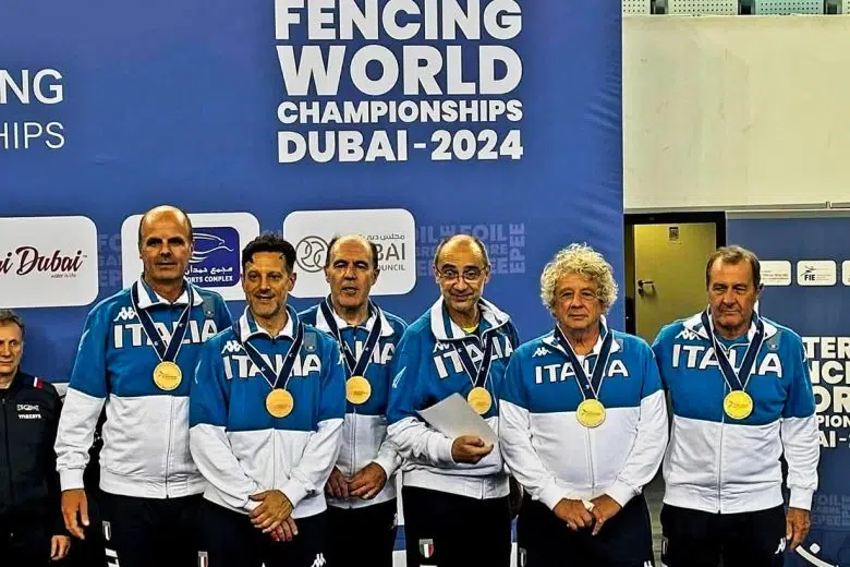 Mondiali Master di scherma a Dubai, Fabio Miraldi medaglia di bronzo Mondiali Master scherma 2024 a Dubai