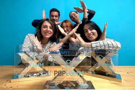 Pop Comm trionfa agli Openart Award 2024: un oro e due argenti Pop Comm Openart Award 2024