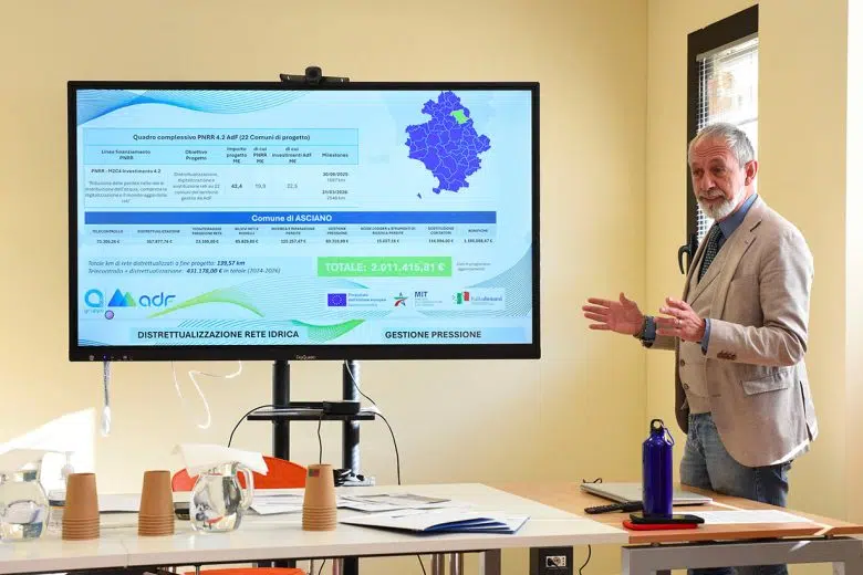 Comune di Asciano, masterplan pnrr Adf