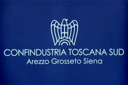 Confindustria Toscana Sud: Pmi Day 2024, porte aperte delle aziende agli studenti Confindustria Toscana Sud, logo