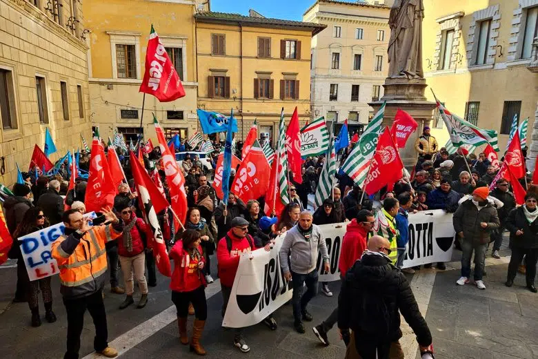 Manifestazione Beko Siena