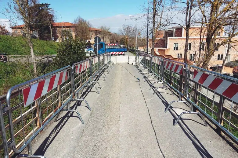 Montepulciano, lavori ponte Marino Cappelli