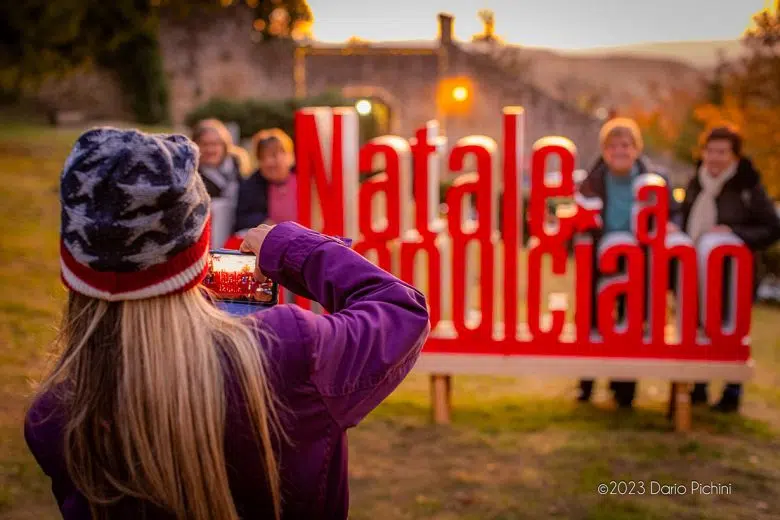 Natale a Montepulciano, fotografa
