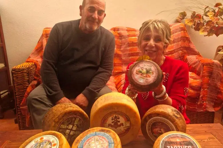 Premi al campionato mondiale per il pecorino senese Pecorino Caseificio Val d'Orcia