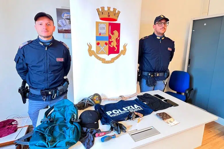 Squadra mobile di Siena, furti