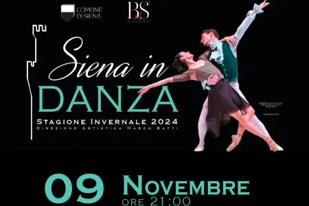 Siena in Danza, sabato 9 novembre inizia la stagione invernale Siena in Danza