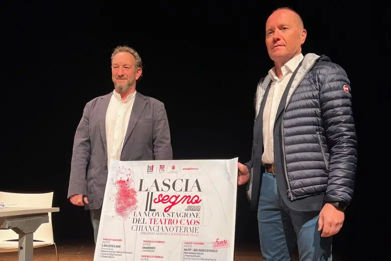 Stagione teatrale di Chianciano Terme al via al Teatro Caos Stagione teatrale Chianciano Terme, Manfredi Rutelli e Michele Micheli