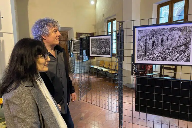 Montepulciano, inaugurazione mostra "La Marcia dei Bambini" di Mauro Zorer