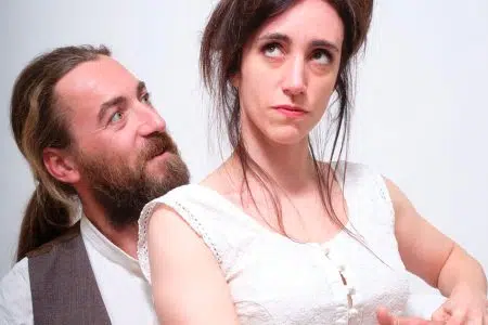“Quelle Come Kate”: nuovo adattamento della Bisbetica Domata per il Capodanno degli Arrischianti di Sarteano "Quelle come Kate", scena dello spettacolo