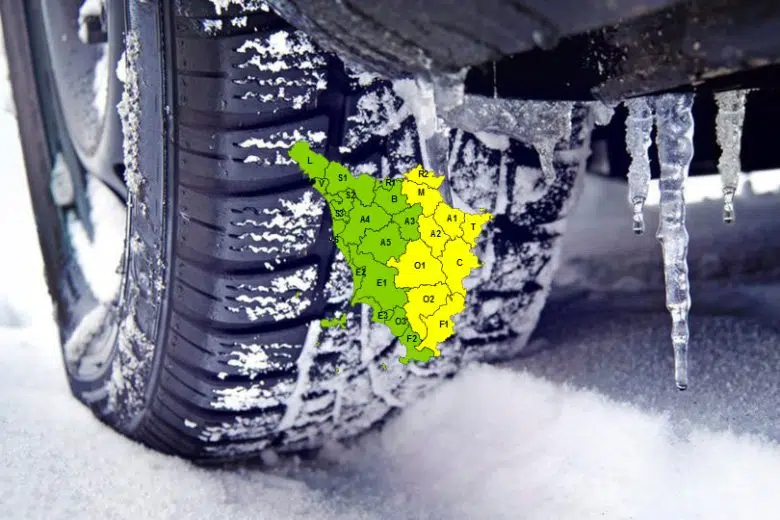 Allerta meteo per ghiaccio in Toscana