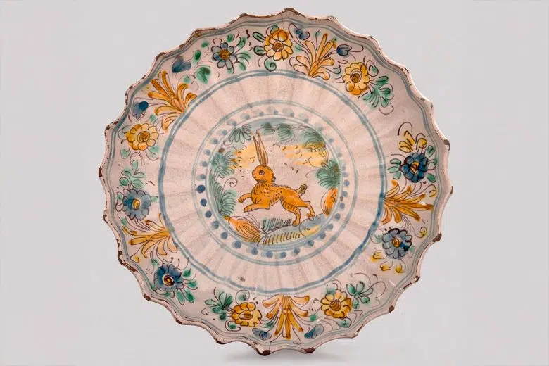 Maiolica San Quirico d'Orcia, lepre