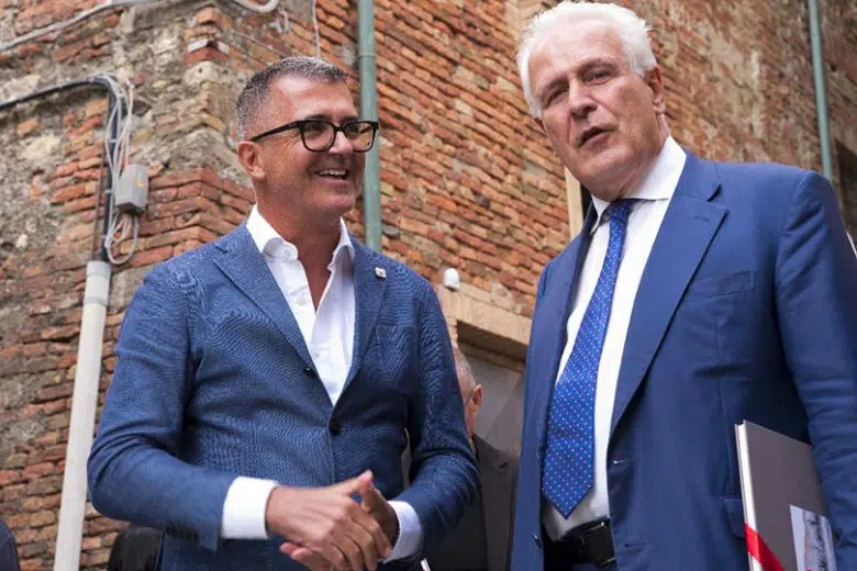 Francesco Guarguaglini ed Eugenio Giani