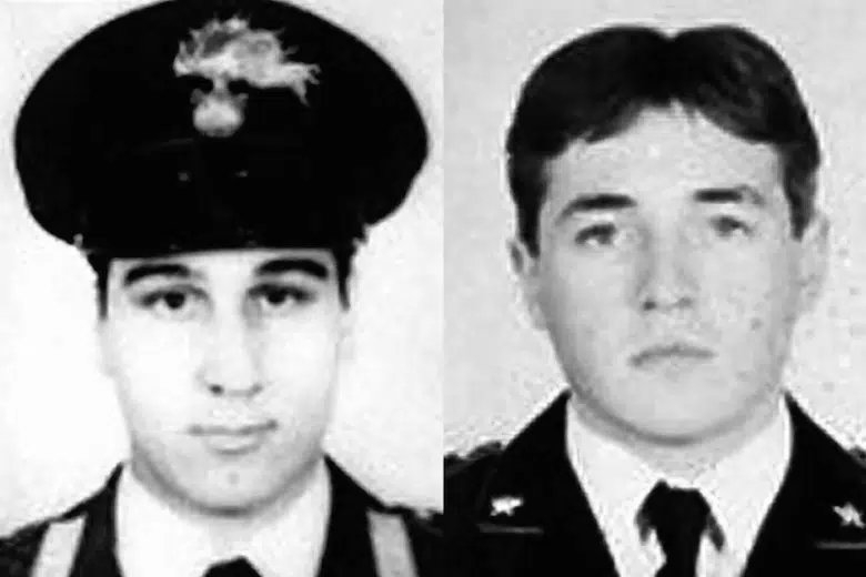 Monteroni non dimentica, commemorazione dei carabinieri Tarsilli e Savastano I carabinieri Giuseppe Savastano ed Euro Tarsilli