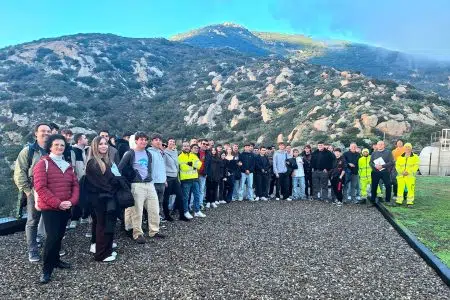 Isola del Giglio, il dissalatore AdF fa scuola AdF, studenti al dissalatore dell'Isola del Giglio