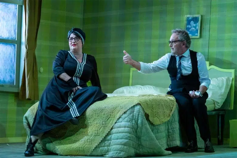 Corrado Nuzzo e Maria Di Biase in "Delirio a due"
