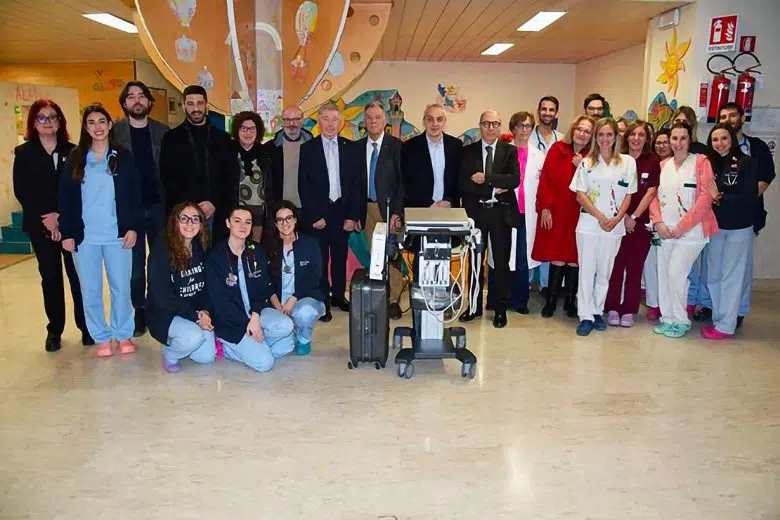Consegnato alla Pediatria dell’Aou Senese un ecografo di ultima generazione Donazione Ecografo Pediatria Aou Senese