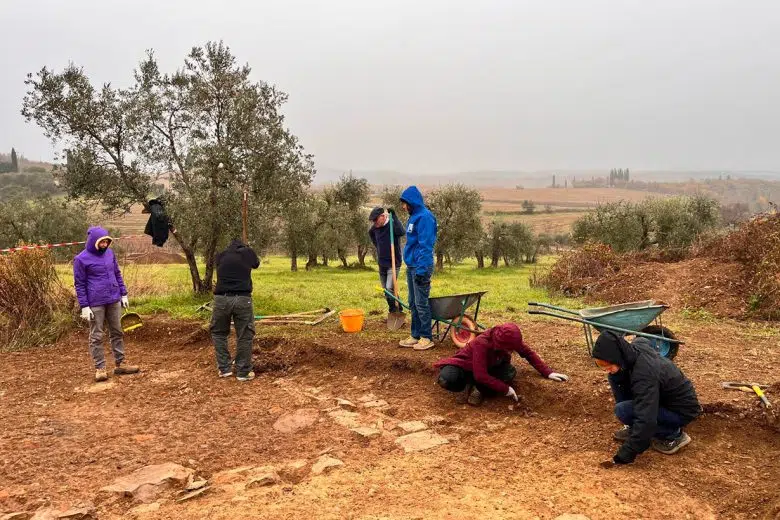 Scavo archeologico della villa romana di Monti in Chianti, open day con visita guidata Monti in Chianti, scavo villa romana
