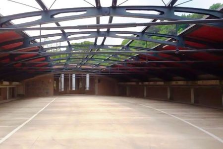 Poggibonsi, parcheggio Vallone e centro più vicini con la passerella pedonale Parcheggio del Vallone a Poggibonsi