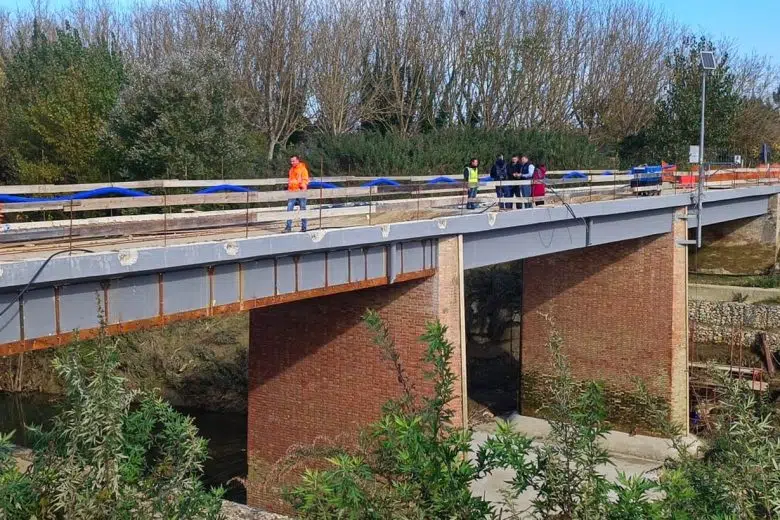 Ponte della Casanova a Buonconvento, terminati i lavori di manutenzione straordinaria Ponte della Casanova a Buonconvento, lavori
