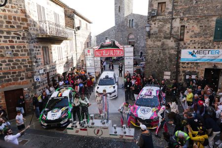 Il Rally della Val d’Orcia 2025 lancia la sfida a vetture moderne e storiche Rally della Val d'Orcia, podio