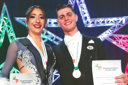 I sarteanesi Sara Meloni e Federico Zerillo campioni italiani di Danze Standard Sara Meloni e Federico Zerillo