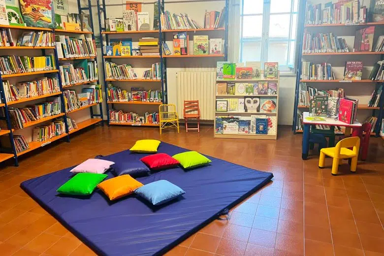 Biblioteca comunale di Montalcino, area per bambini