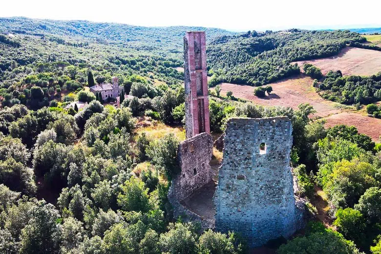 Castello di Murlo, paesaggio