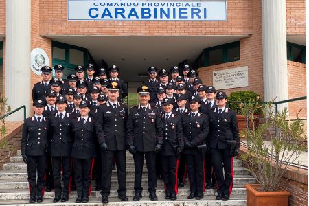 35 nuovi Carabinieri in provincia di Siena Nuovi Carabinieri al Comando provinciale di Siena